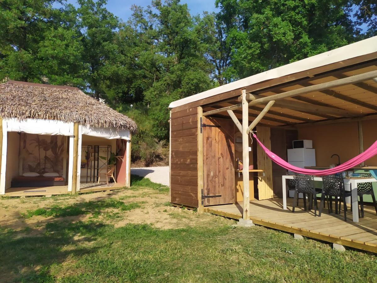 Camping Domaine De Senaud Albon Zewnętrze zdjęcie