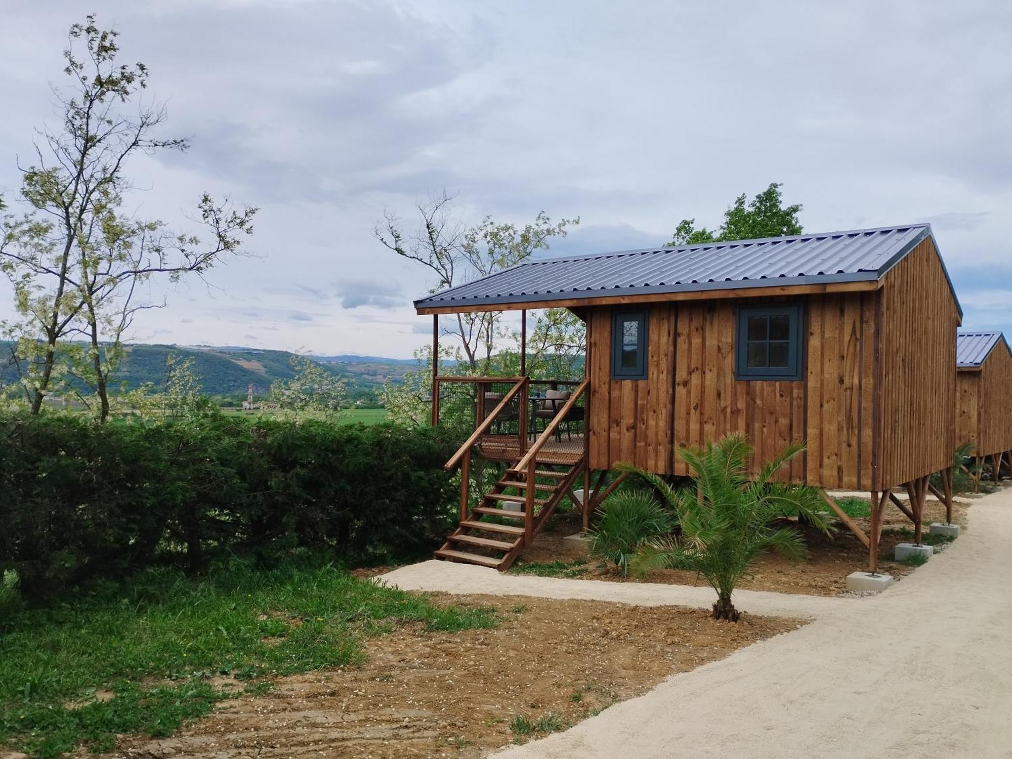 Camping Domaine De Senaud Albon Zewnętrze zdjęcie