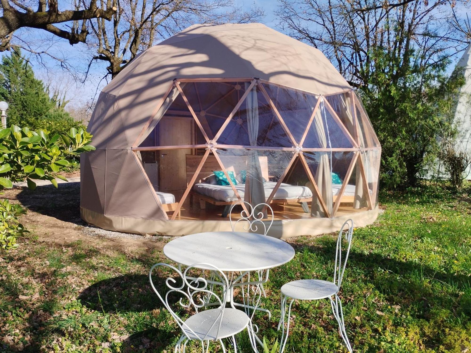 Camping Domaine De Senaud Albon Zewnętrze zdjęcie