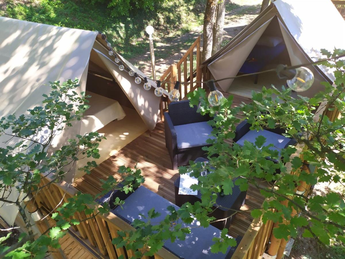 Camping Domaine De Senaud Albon Zewnętrze zdjęcie