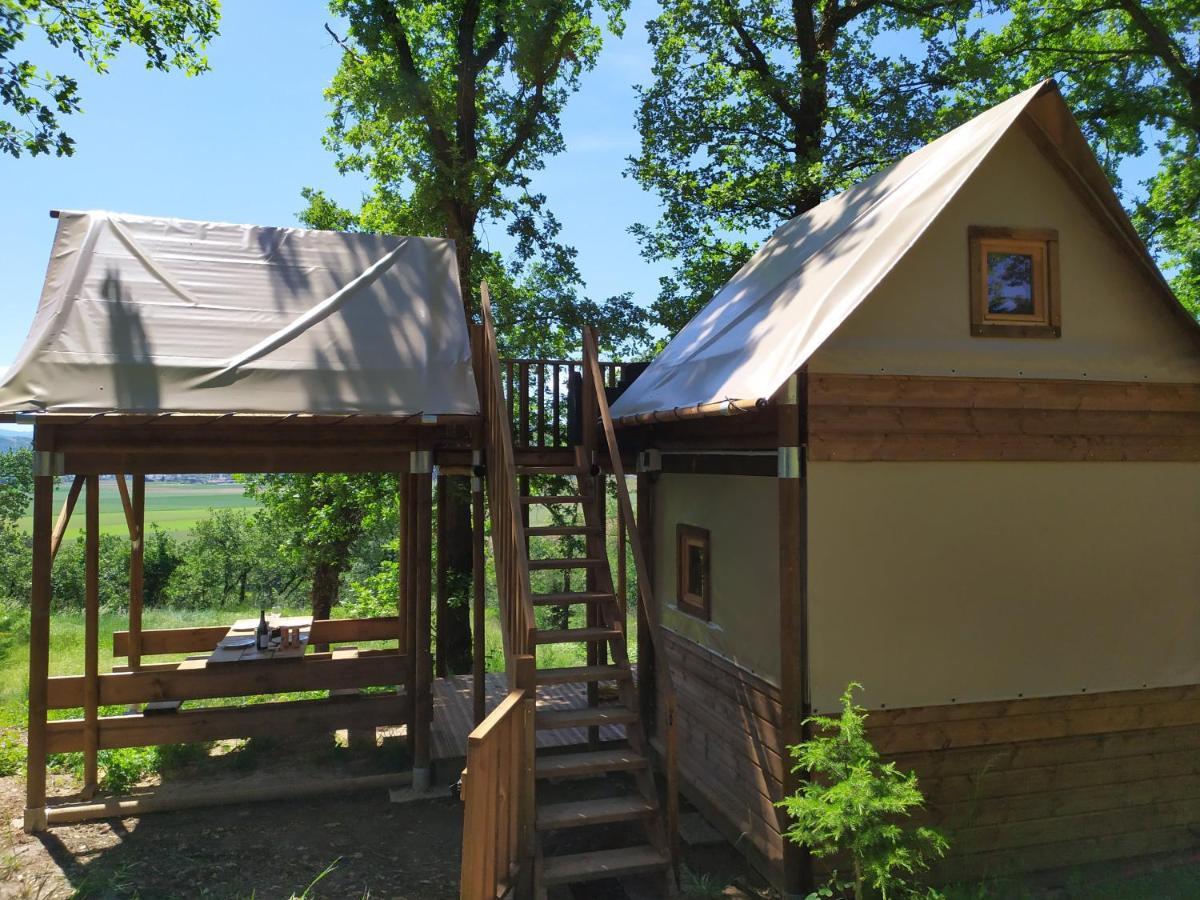 Camping Domaine De Senaud Albon Zewnętrze zdjęcie